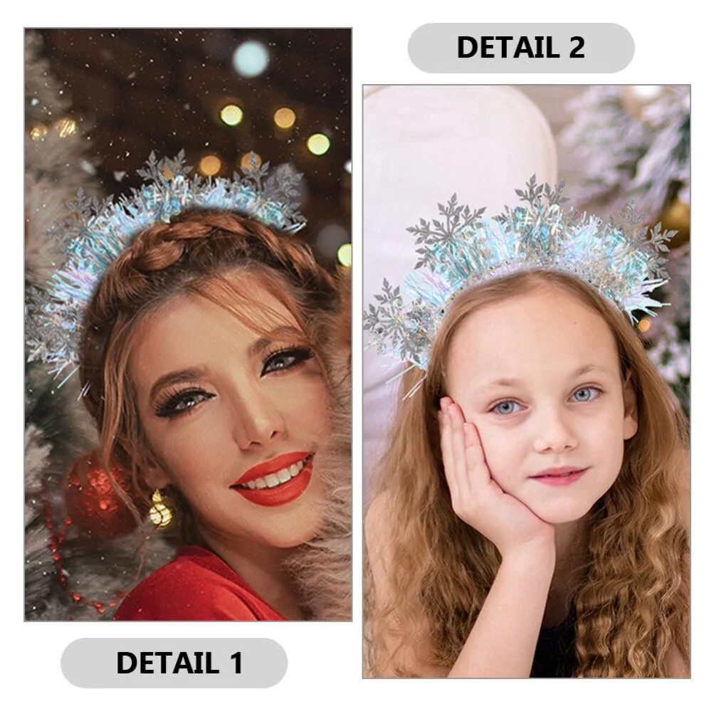 Набір Різдвяних обручів Healvian для жінок (3 шт.), фото №8 Набір Різдвяних обручів Healvian для жінок (3 шт.), фото №8