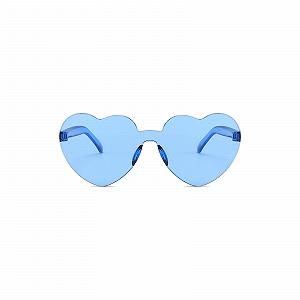 Сонцезахисні окуляри Серце YOJUED Без оправи Колірні Лінзи Форма Серця synthetic.ua - Фото 1