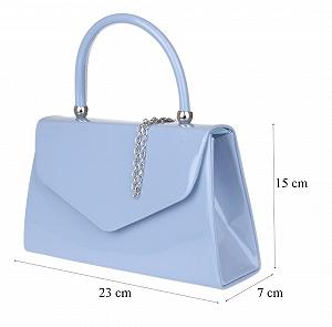 Клатч Girly Handbags лакированный, маленькая твердая сумочка для женщин - Фото 1
