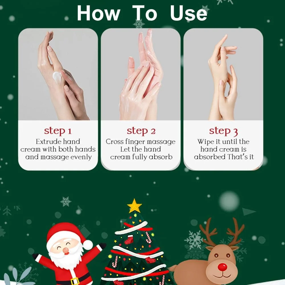 Крем для рук Набір, Різдвяний набір кремів для рук, 5 штук, фото №4 Крем для рук Набір, Різдвяний набір кремів для рук, 5 штук, фото №4