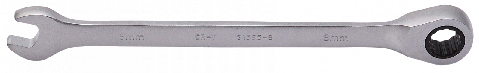 Комбинированный трещоточный ключ SW-Stahl 8 мм, фото №1