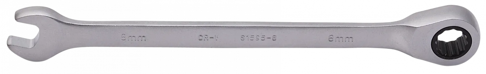 Комбинированный трещоточный ключ SW-Stahl 8 мм, фото №1