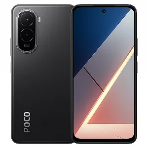 Смартфон XIAOMI POCO M7 8/256GB Snapdragon 685 7000мАч 6.9" FHD+ 33Вт Black (с зарядным устройством) - Фото 1