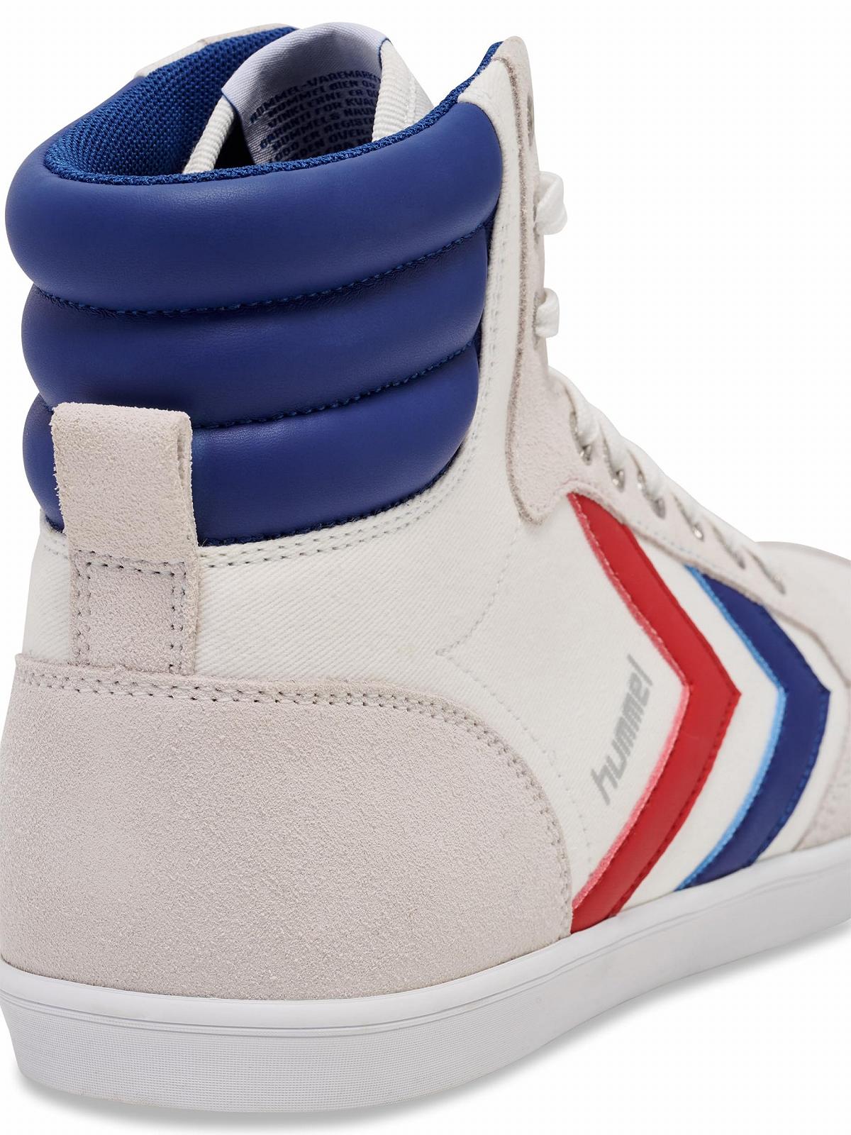 Кеди Hummel Slimmer Stadil HIGH Canvas 63111 Унісекс Чорний (Black/White 2114) EU 39, фото №6