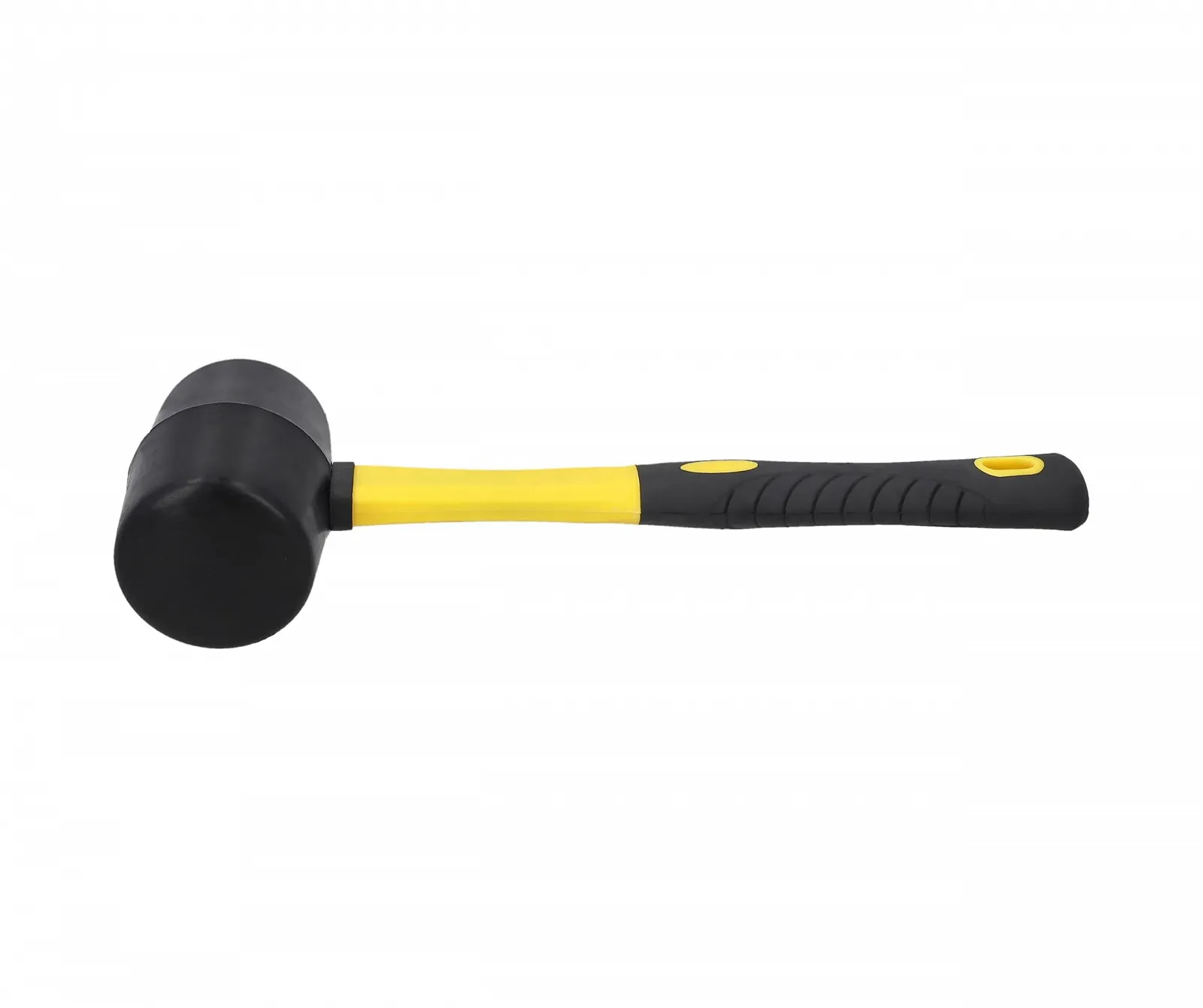 Киянка резиновая Hardy Working Tools 65 мм с двухкомпонентной рукояткой черная, фото №3 Киянка резиновая Hardy Working Tools 65 мм с двухкомпонентной рукояткой черная, фото №3