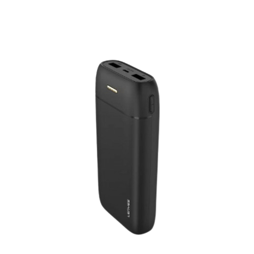 Акумулятор Power bank Lenyes PX267 Зовнішня батарея для зарядки 20000 Мах Чорний, фото №1
