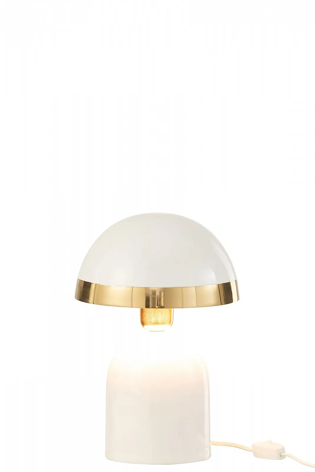 Настільна лампа J-Line Gold Board 37174 Метал Біла, фото №2