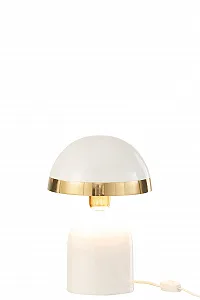 Настільна лампа J-Line Gold Board 37174 Метал Біла synthetic.ua - Фото 1