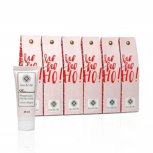 Набор из 6-ти кремов для рук Leo & Lilo Small Greeting HoHoHo с органическими маслами в волшебной упаковке, натуральная косметика - Фото 1