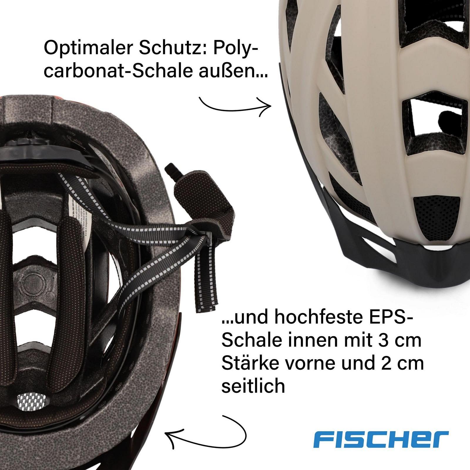 Шлем Fischer Urban Plus с LED подсветкой, фото №6
