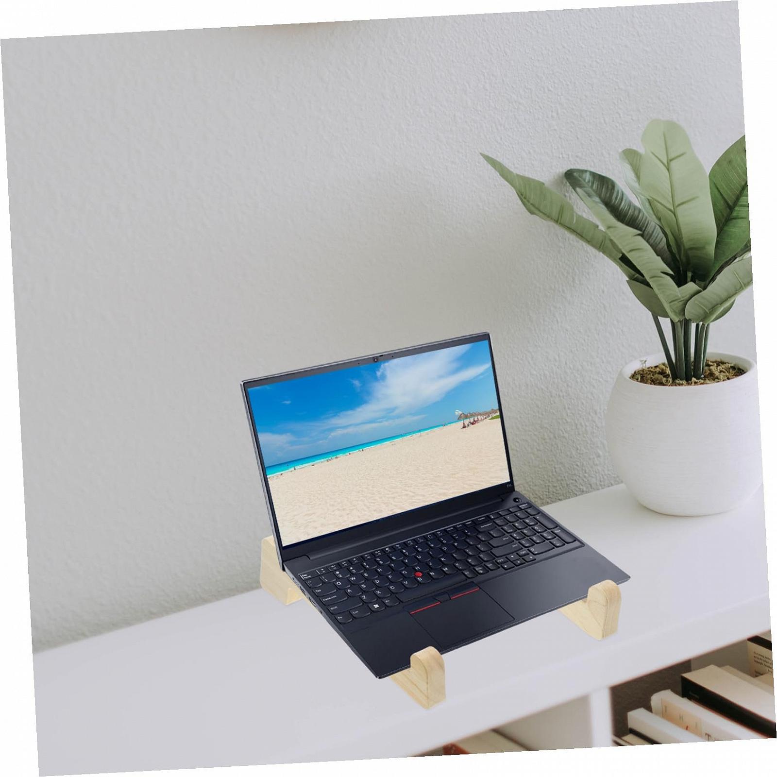 Подставка для ноутбука Деревянная, 2 шт., фото №9