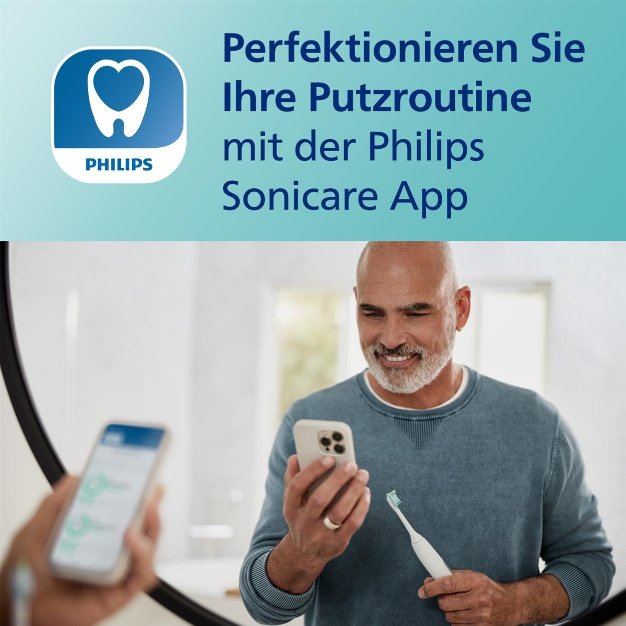 Зубная электрощетка Philips Sonicare DiamondClean 9000 HX9911/94, розовая, фото №7
