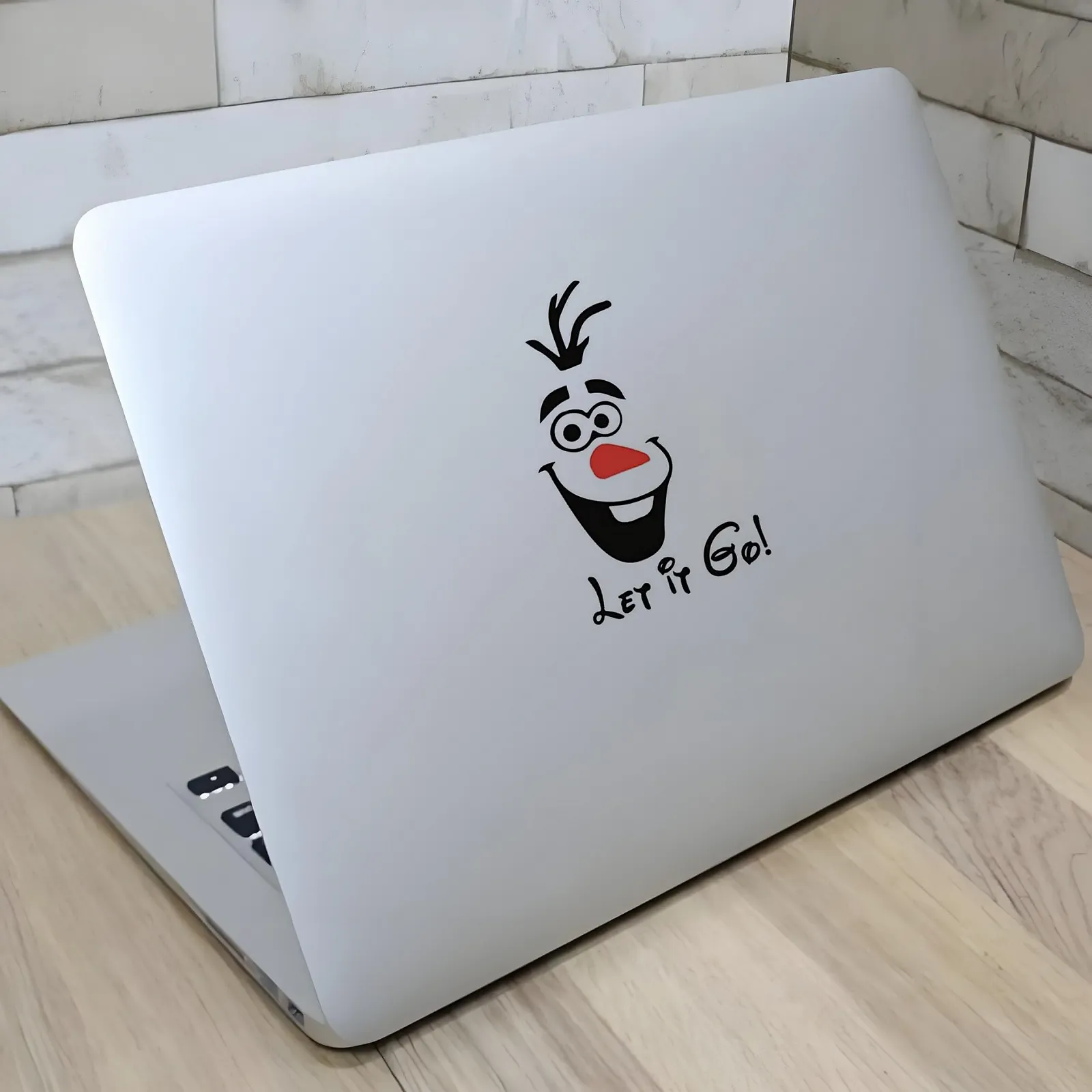 Наклейка Frozen Elsa Olaf Let It Go 15 x 25 см 2 шт., фото №1