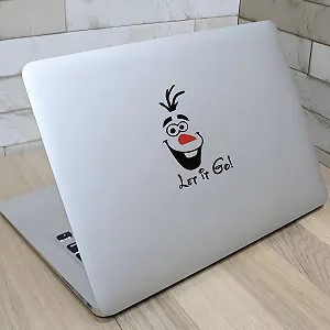 Наклейка Frozen Elsa Olaf Let It Go 15 x 25 см 2 шт. - Фото 1