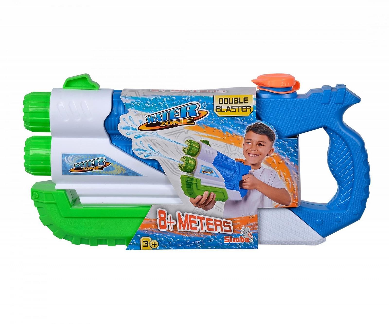 Водяной пистолет Simba Waterzone Double Blaster 900 мл, дальность 8 м, фото №4