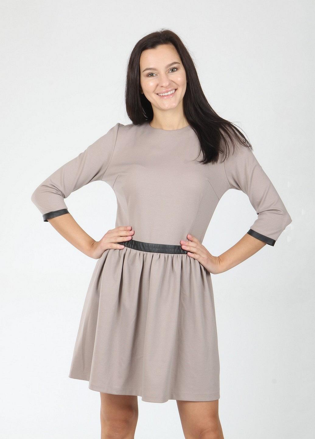 Платье Enna Levoni S Бежевый (ND-13442-Beige), фото №5