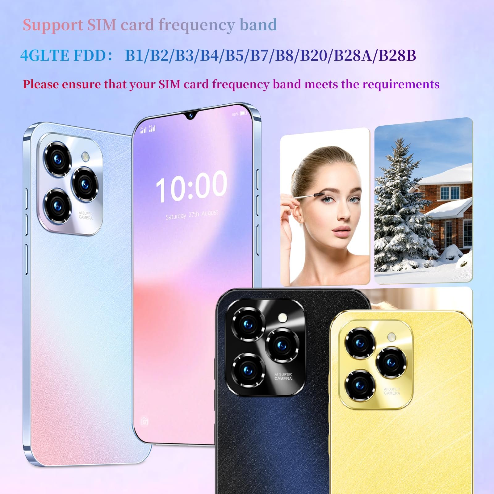 Смартфон Android 6.3" 4G 2GB RAM 16GB ROM Dual SIM Grey, фото №7