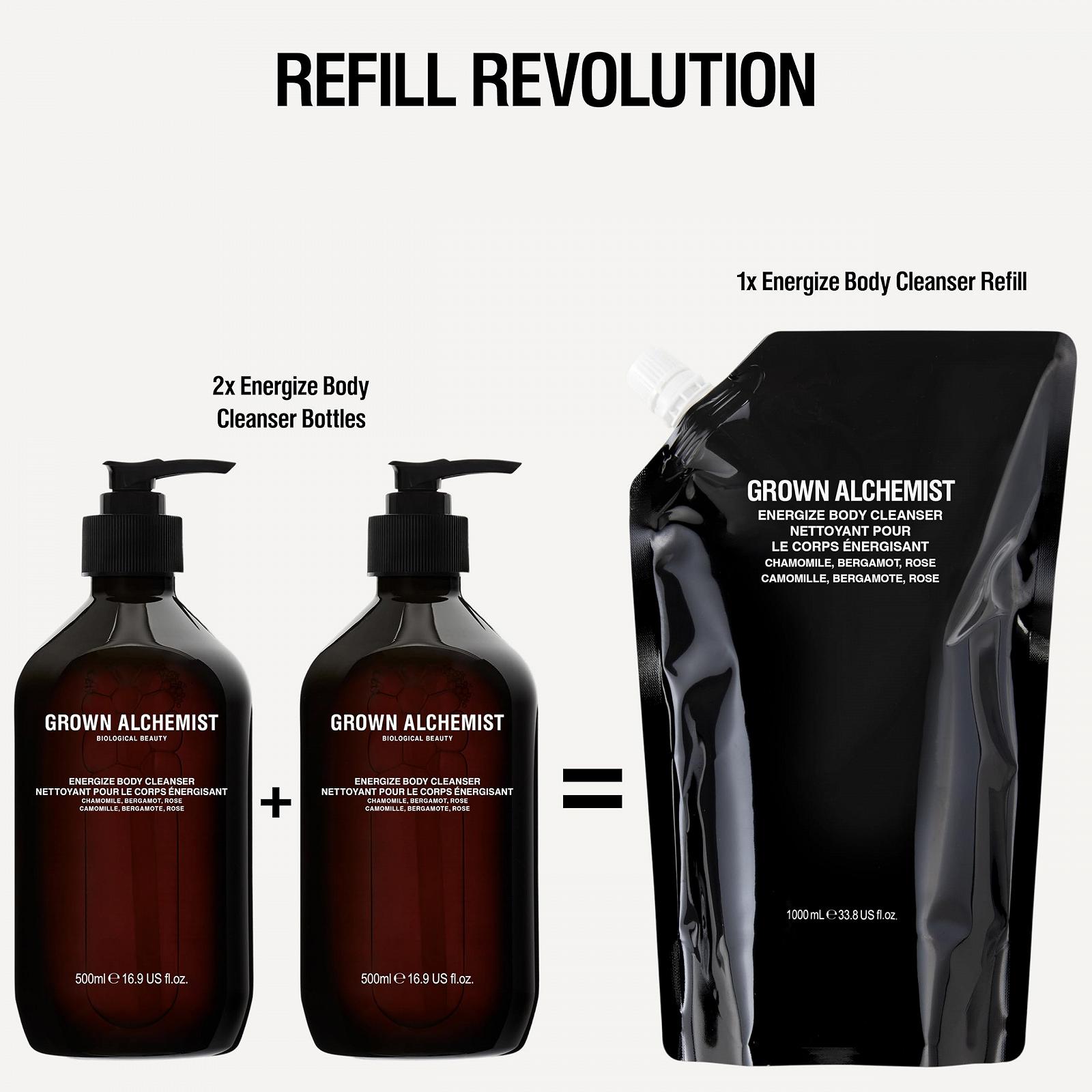 Очищающее средство для тела Grown Alchemist Energize Ромашка, Бергамот, Роза 500 мл, фото №6