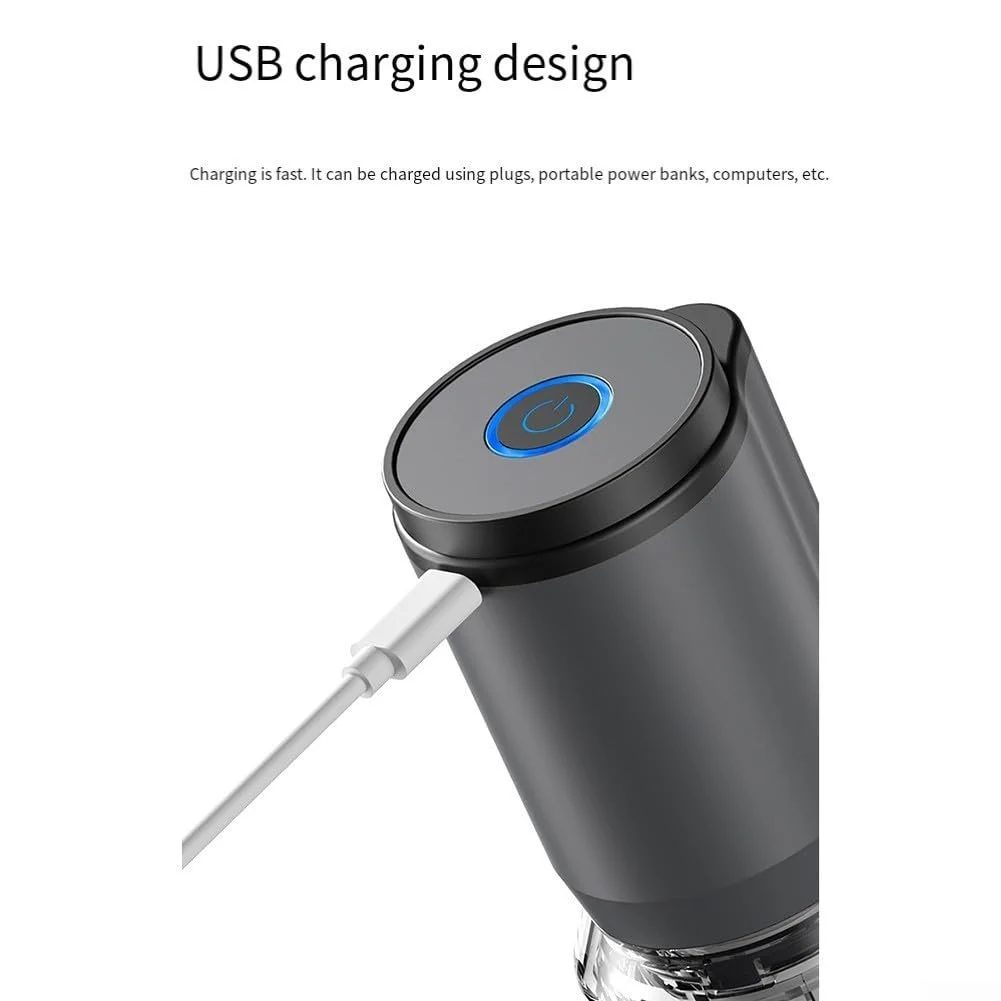 Электрическая мельница Kabellose с быстрой клипсой для домашнего использования на кухне, питание от USB, регулируемый помол 10 000 об/мин, фото №7 Электрическая мельница Kabellose с быстрой клипсой для домашнего использования на кухне, питание от USB, регулируемый помол 10 000 об/мин, фото №7