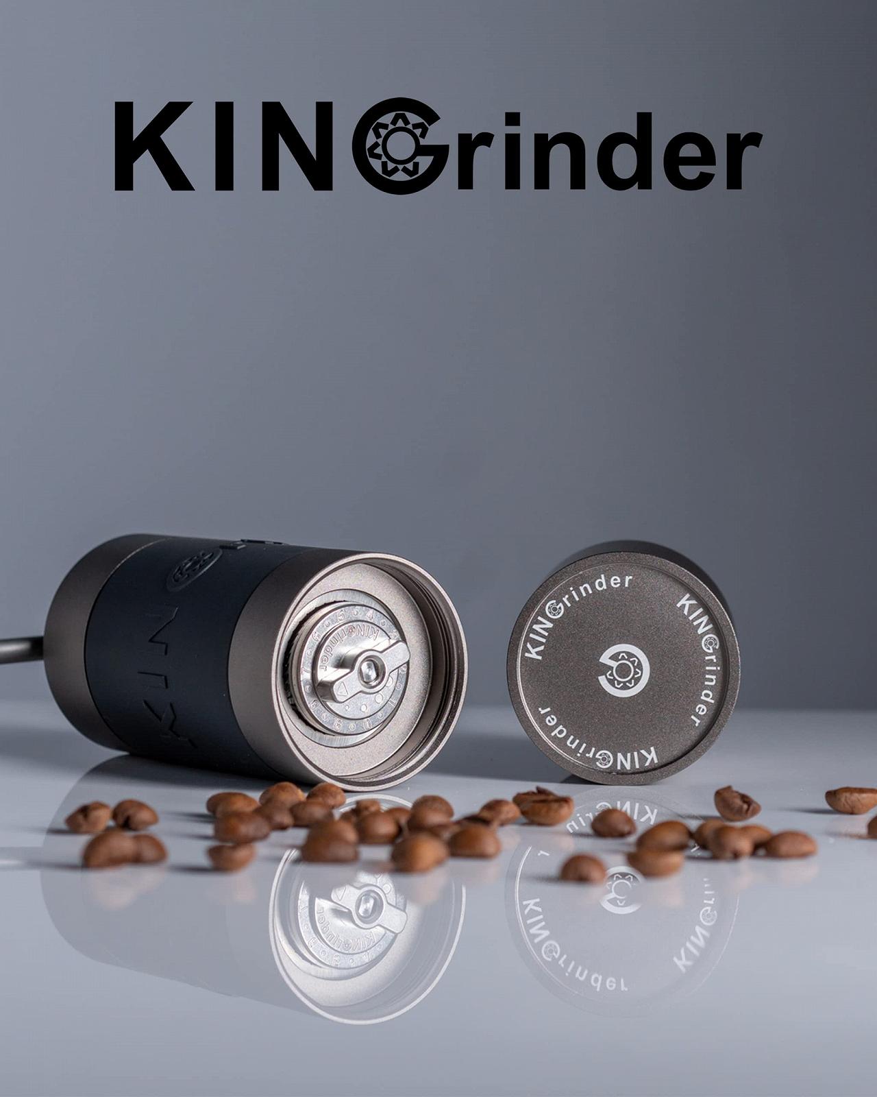 Ручная кофемолка KINGrinder K2 с 140 регулируемыми степенями помола для Aeropress, френч-пресса, капельного кофе, эспрессо, вместимость 20-25 г, фото №4 Ручная кофемолка KINGrinder K2 с 140 регулируемыми степенями помола для Aeropress, френч-пресса, капельного кофе, эспрессо, вместимость 20-25 г, фото №4