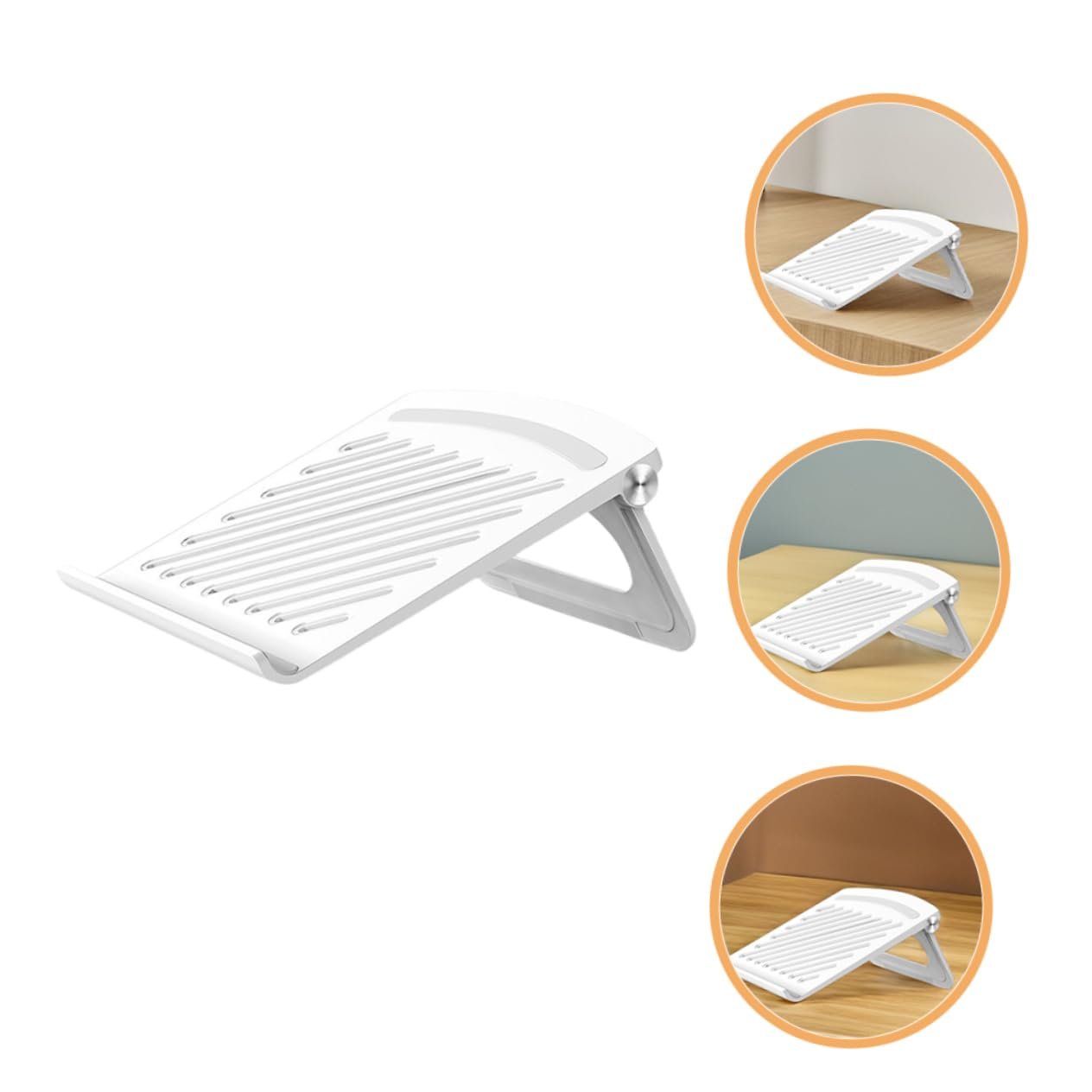 Підставка для ноутбука SEWACC Регульована по висоті складана з функцією охолодження для офісу дому та подорожей, фото №7 Підставка для ноутбука SEWACC Регульована по висоті складана з функцією охолодження для офісу дому та подорожей, фото №7