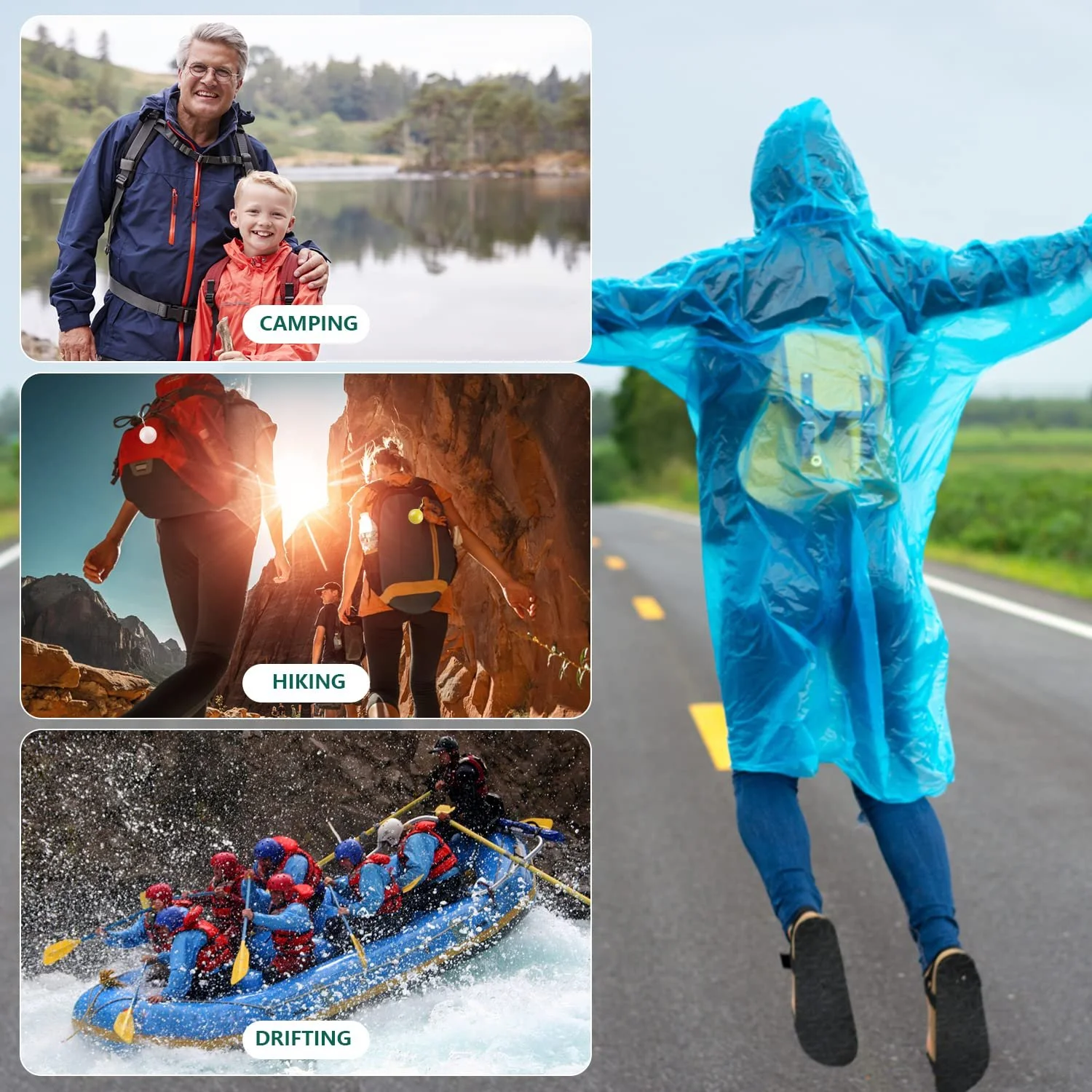 Дощовий плащ GDOKKNY, фото №5