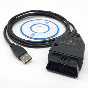 Автосканер адаптер для діагностики KKL USB VAG COM 409.1 K Line чип FTDI 323RL 1011204206 - Фото 1