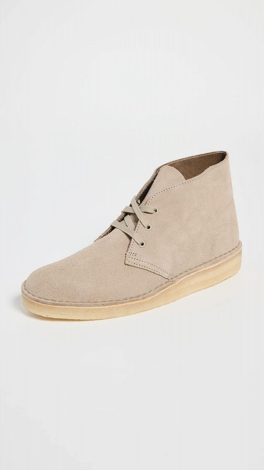 Ботинки Clarks Desert Coal Черная замша, фото №2