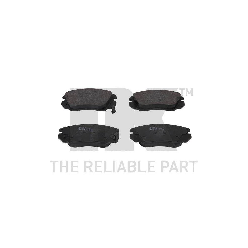 Комплект дискових гальмівних колодок NK 223640 для OPEL SAAB VAUXHALL CHEVROLET, фото №1