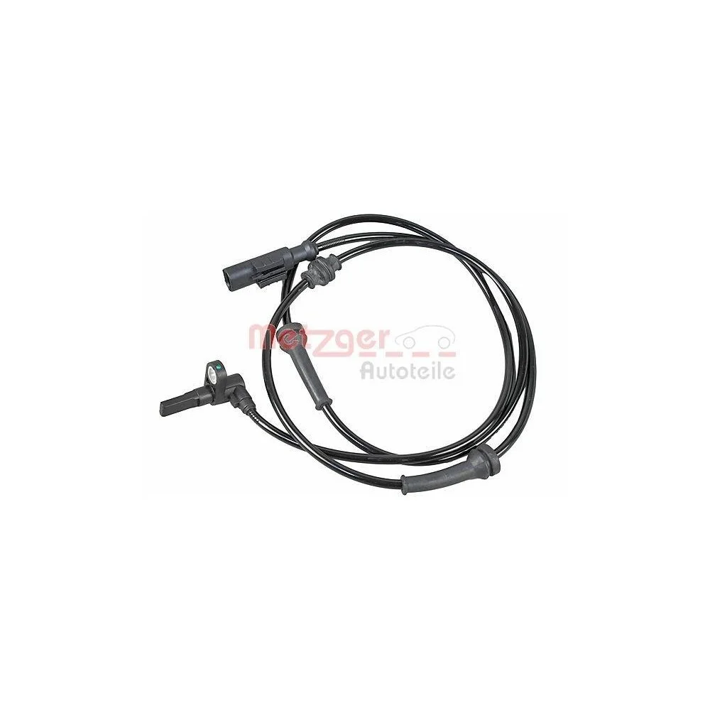 Датчик частоти обертання колеса METZGER 0900563 для FIAT, передня вісь зліва, фото №1