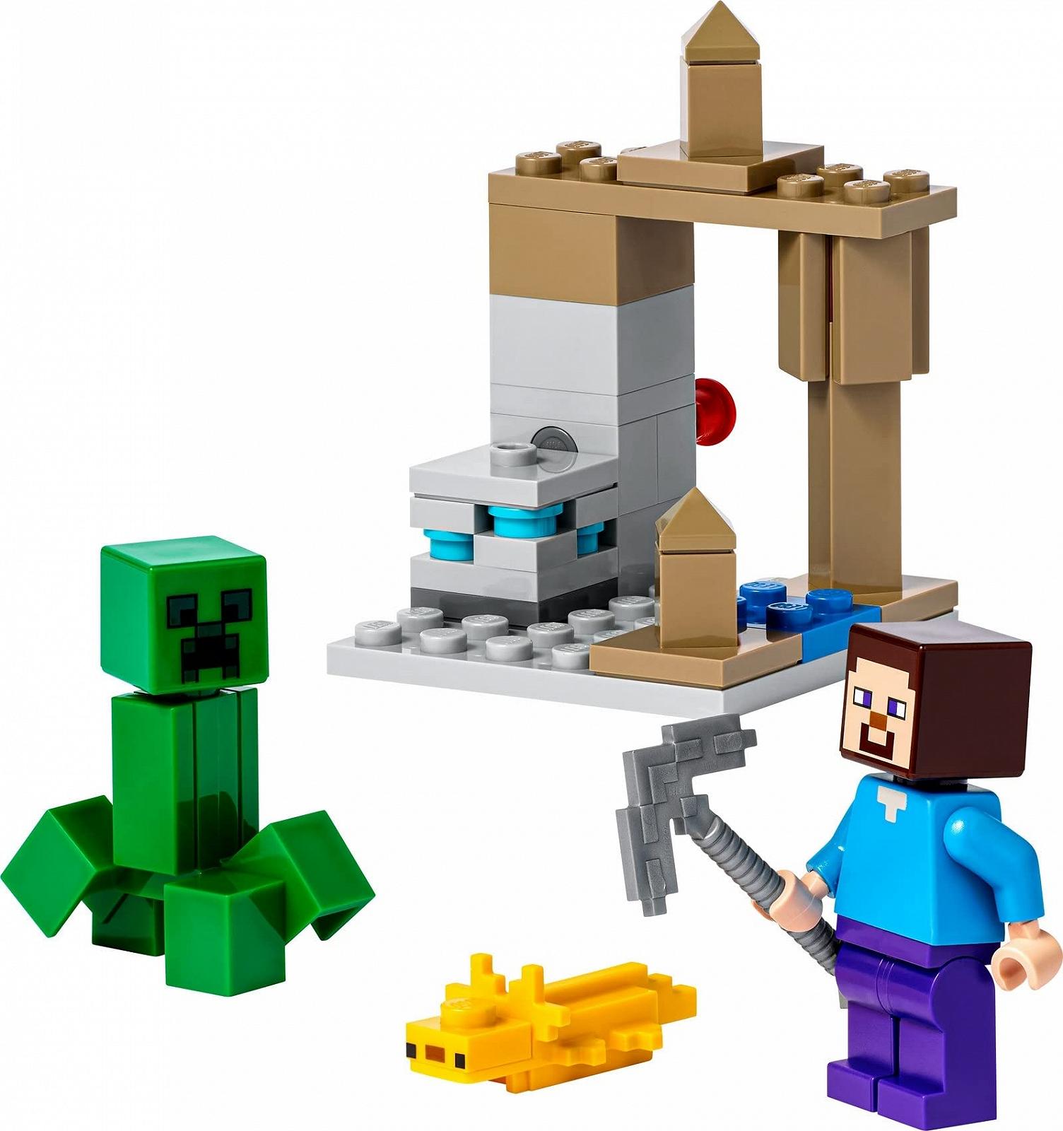 Набор Lego Minecraft 21249 The Crafting Box 4.0, 21250 The Iron Golem Fortress, 30647 The Drip Stone Cave, фото №7 Набор Lego Minecraft 21249 The Crafting Box 4.0, 21250 The Iron Golem Fortress, 30647 The Drip Stone Cave, фото №7