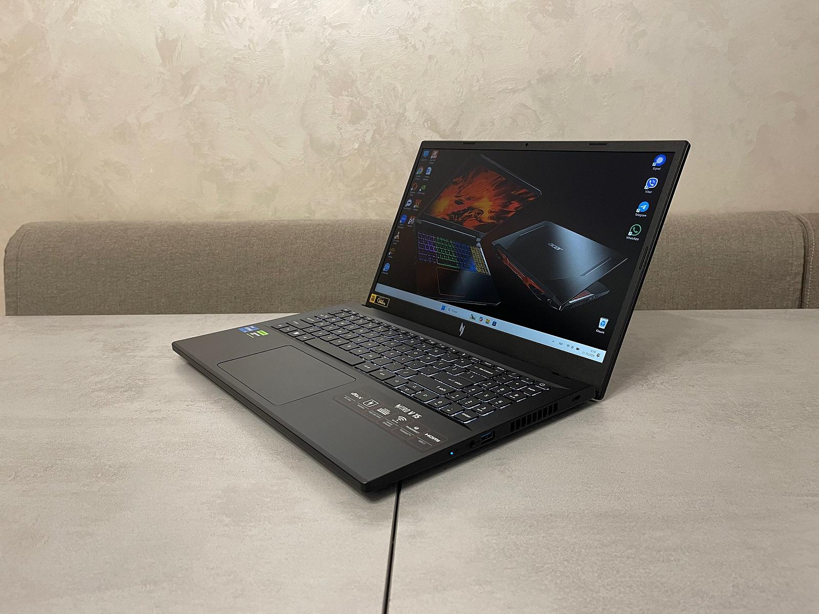 Игровой ноутбук Acer Nitro ANV15-51-58A4, 15,6" FHD IPS, i5-13420H, 32GB, 512GB, Nvidia GeForce RTX 4050 6GB, фото №1 Игровой ноутбук Acer Nitro ANV15-51-58A4, 15,6" FHD IPS, i5-13420H, 32GB, 512GB, Nvidia GeForce RTX 4050 6GB, фото №1