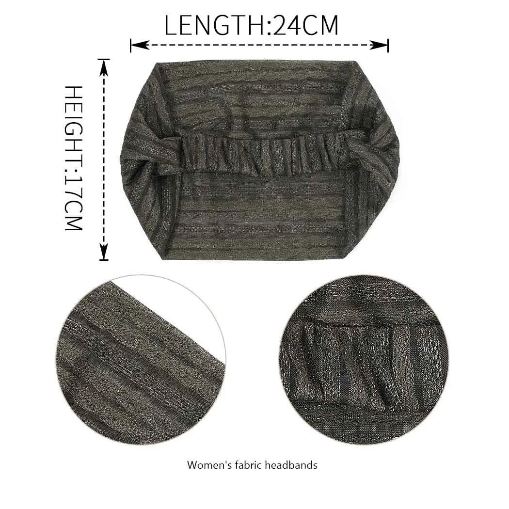 Пов'язка на голову Zoestar Широка, фото №2