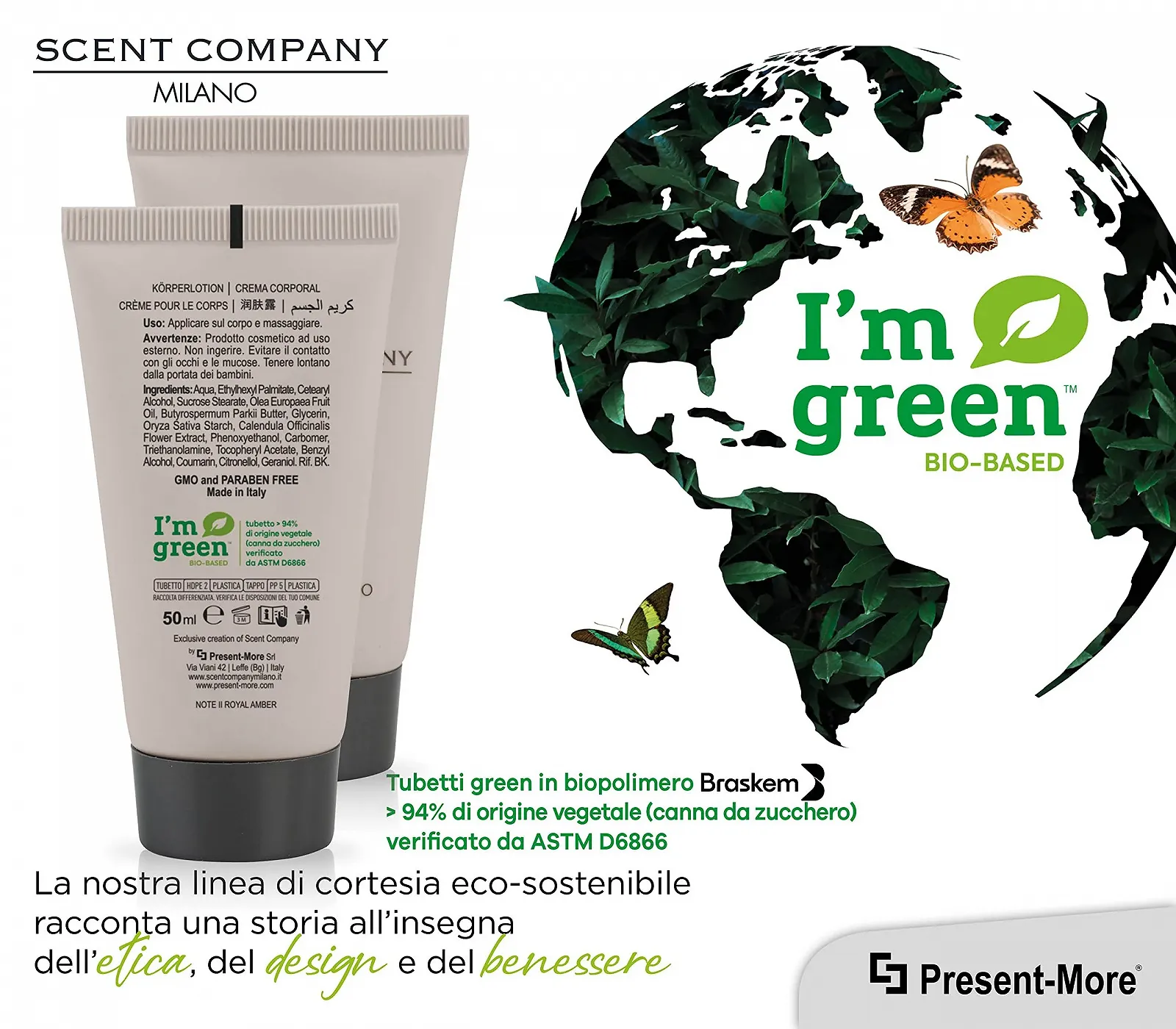 Лосьйон для тіла Present-More Scent Company Milano 50 мл Royal Amber, фото №2 Лосьйон для тіла Present-More Scent Company Milano 50 мл Royal Amber, фото №2