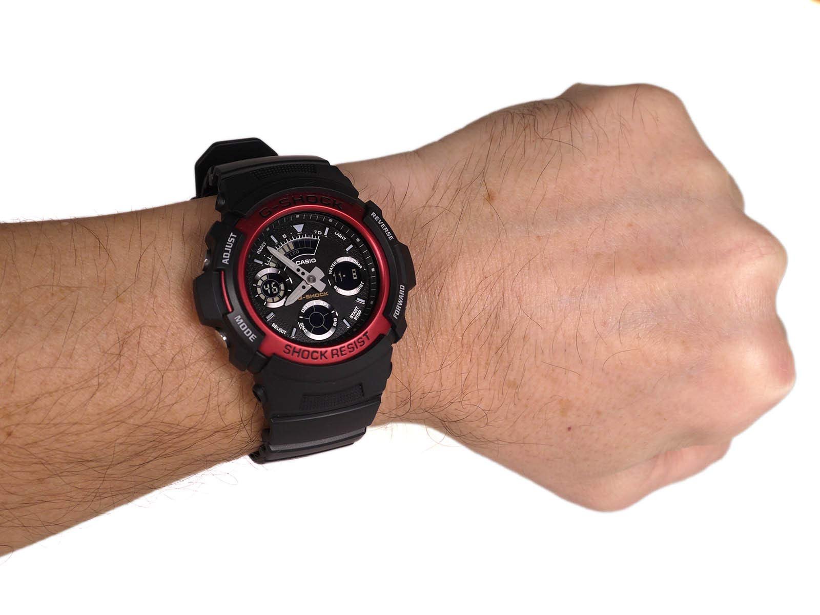 Годинник Casio G-Shock AW-590 Аналого-цифровий чоловічий, фото №4
