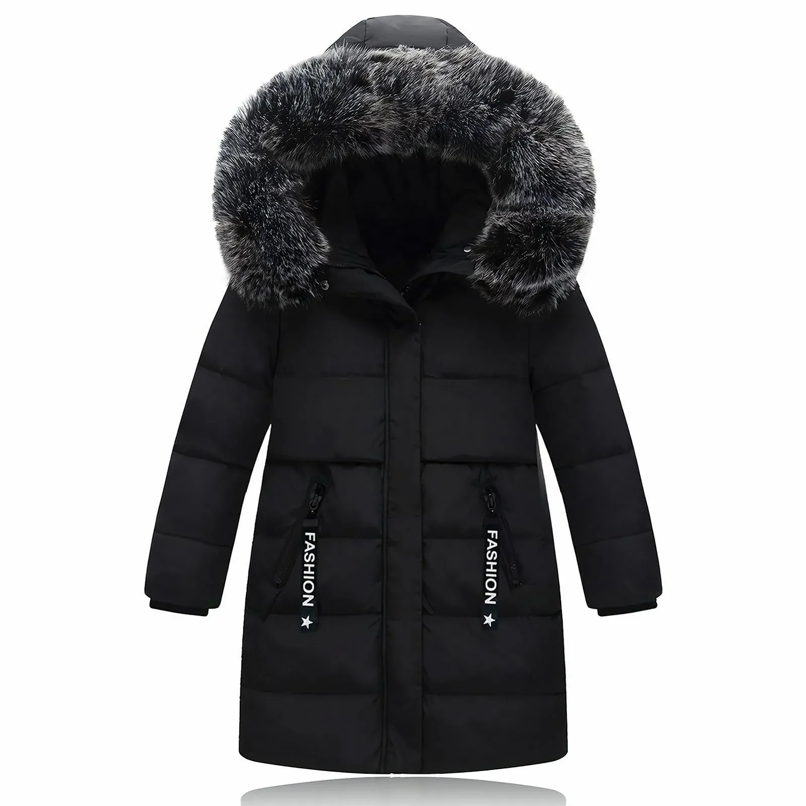 Дитяча зимова куртка Tilozs, стьобана куртка-тренч зимова, фото №1