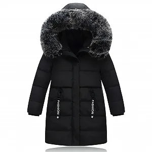 Дитяча зимова куртка Tilozs, стьобана куртка-тренч зимова - Фото 1