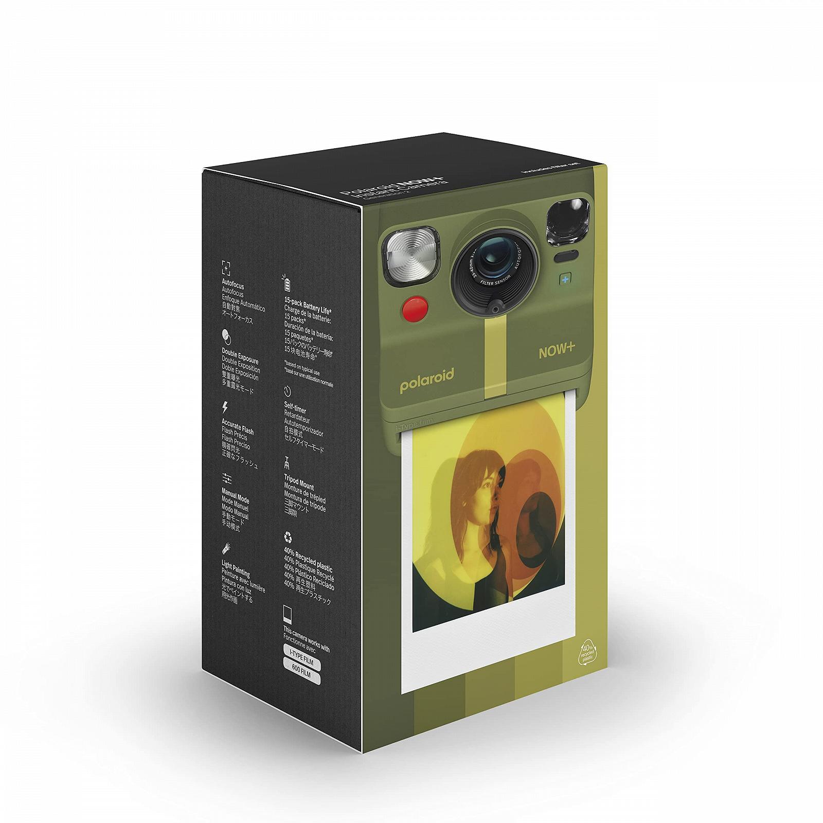 Фотокамера мгновенной печати Polaroid Now+ Generation 2 Bluetooth Forest Green, фото №7