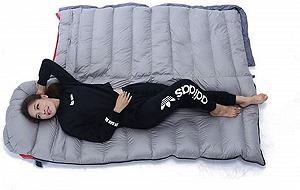 Килимок MYVVKIA Schlafsack м'який та зручний Спорядження для кемпінгу подорожі та активності на відкритому повітрі synthetic.ua - Фото 1