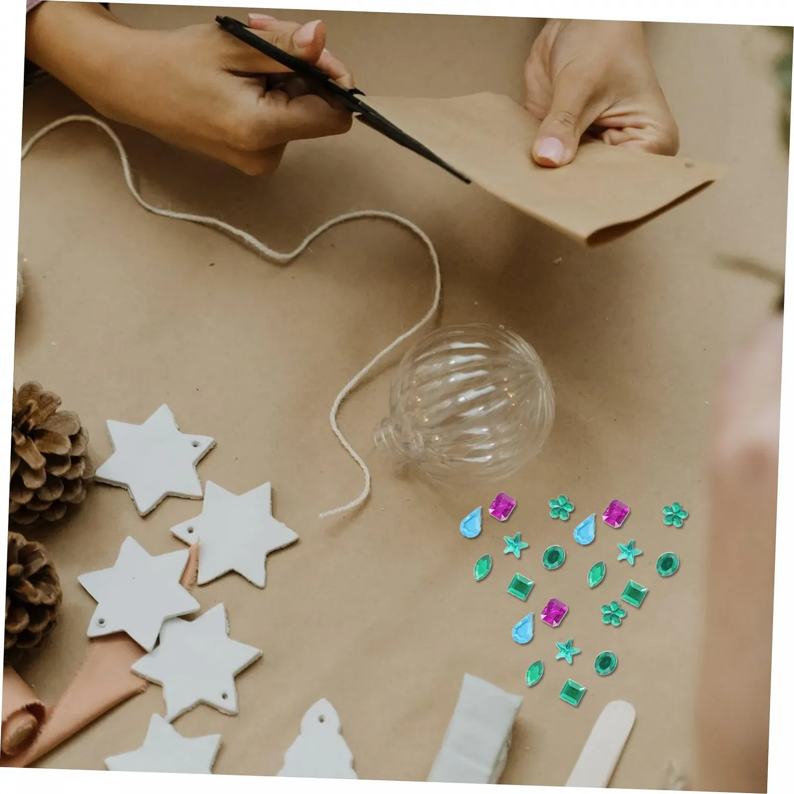 Плоские стразы для ногтей WOONEKY Alien Acrylic, набор 1 шт., разноцветные, фото №9