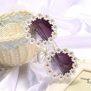 Солнцезащитные очки Doukesh Gänseblümchen Классические Daisy круглые synthetic.ua - Фото 1