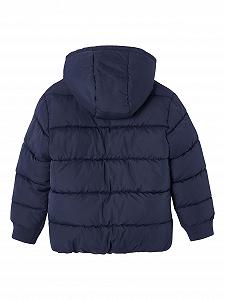 Куртка Vertbaudet стьобана у коледжському стилі з переробленого поліестеру для хлопчиків synthetic.ua - Фото 1