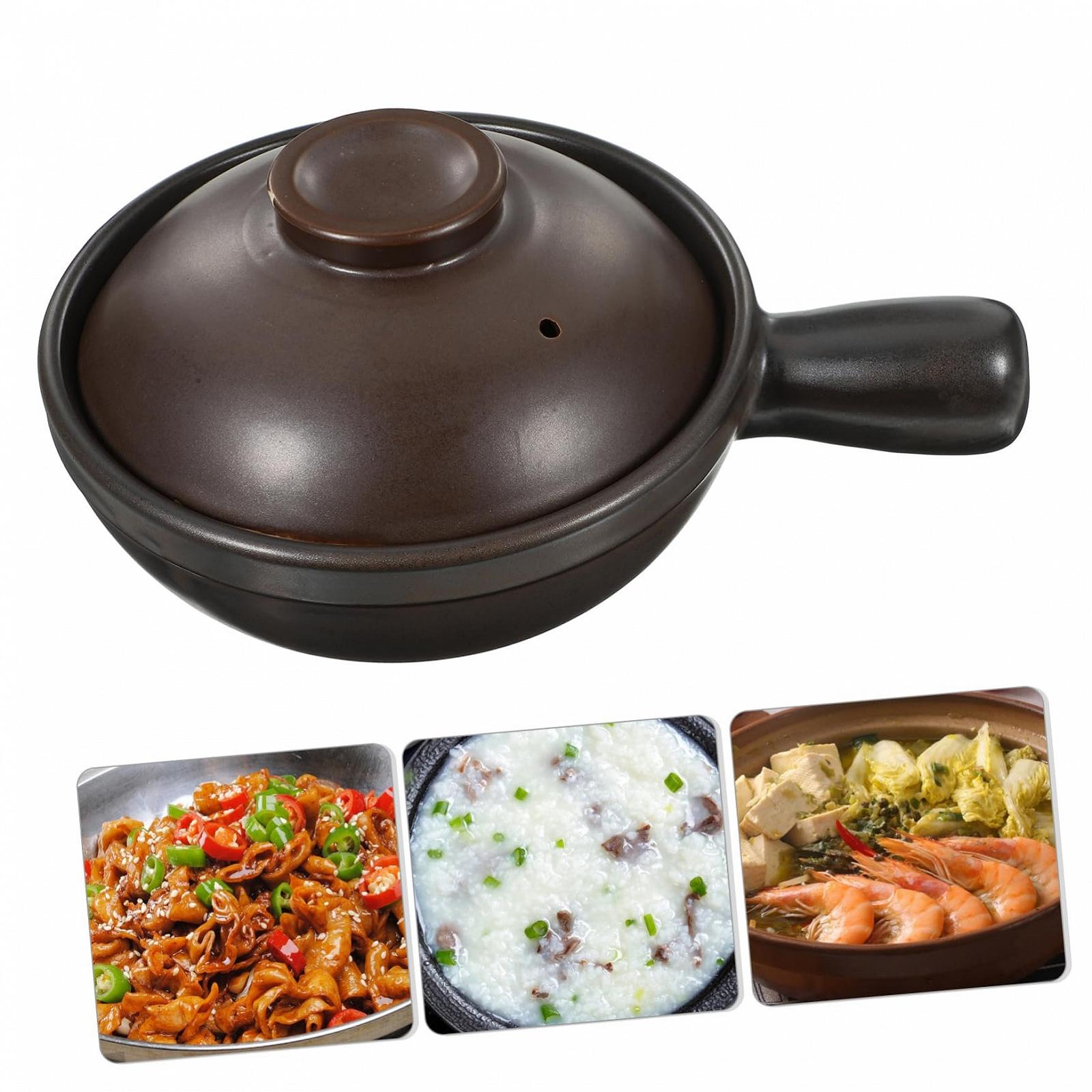 Кастрюля-форма для запекания Gatuida Керамическая с крышкой для тушения, фото №8