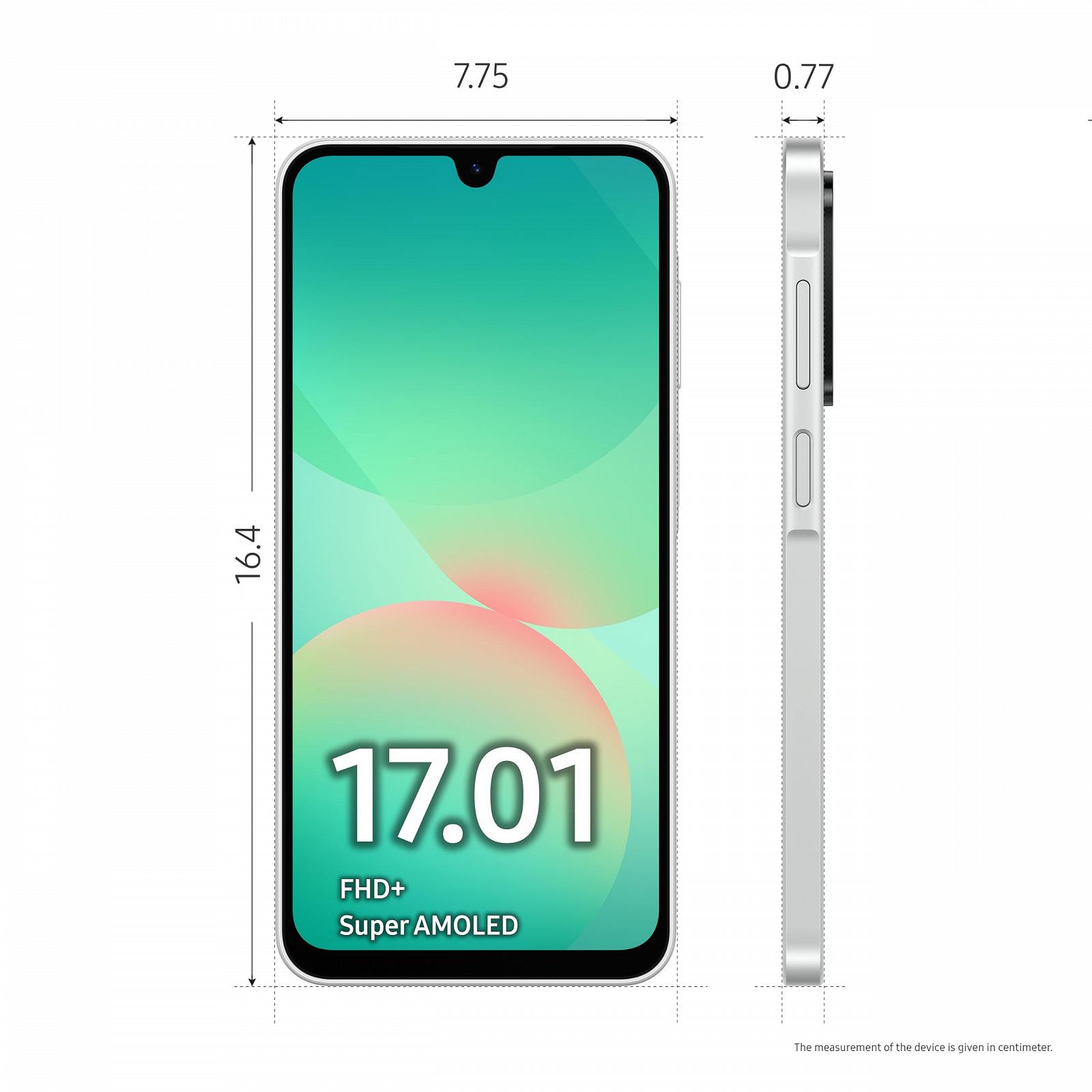 Смартфон Samsung Galaxy A26 5G 6GB 128GB FHD+ sAMOLED 50MP OIS IP67 Awesome White, фото №6