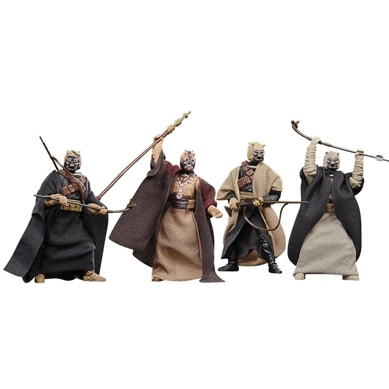 Ігрові фігурки Star Wars Tusken Raiders, 4 шт., 3,75 дюйма, фото №4 Ігрові фігурки Star Wars Tusken Raiders, 4 шт., 3,75 дюйма, фото №4