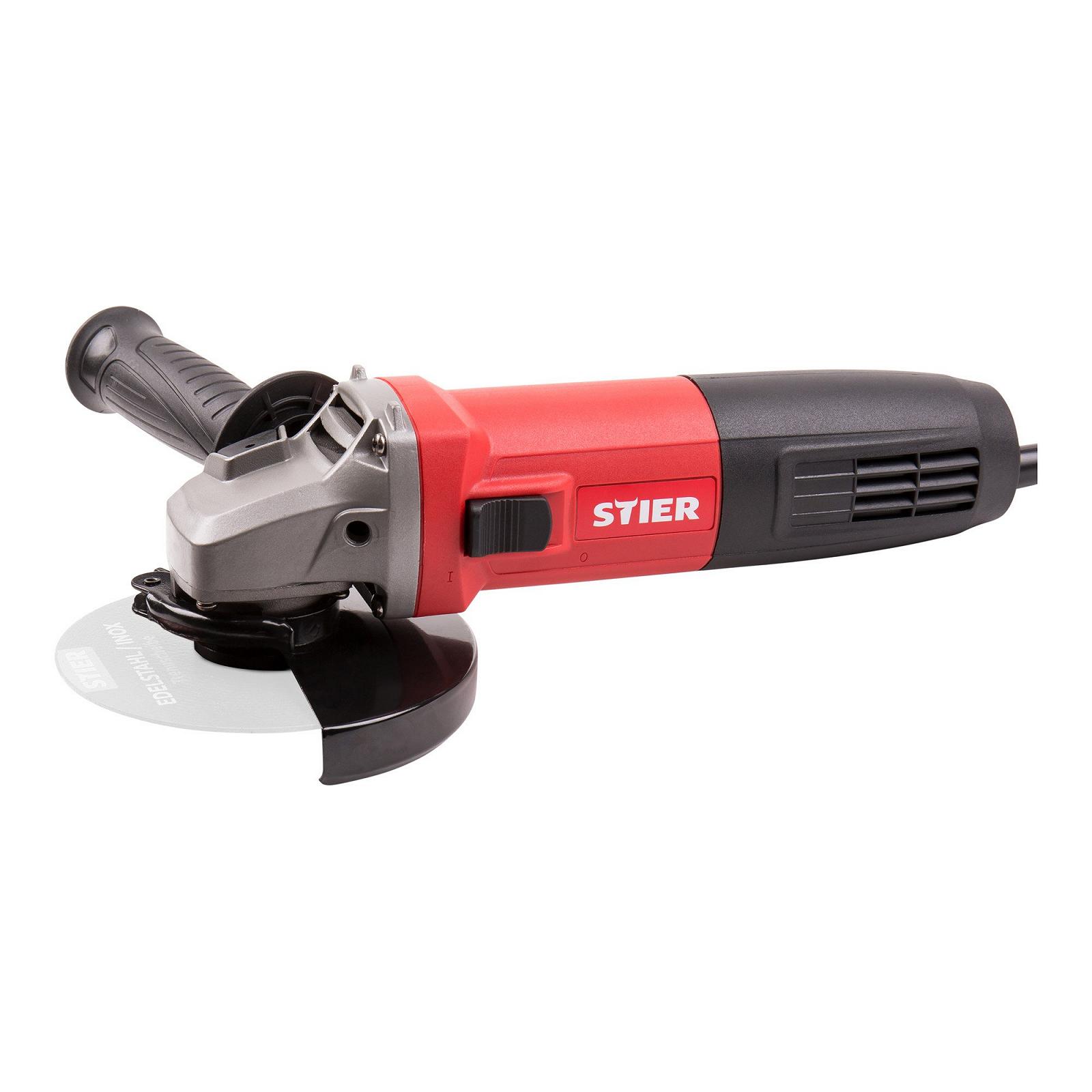 Угловая шлифмашина STIER AG125CD 850 Вт 125 мм, фото №1 Угловая шлифмашина STIER AG125CD 850 Вт 125 мм, фото №1