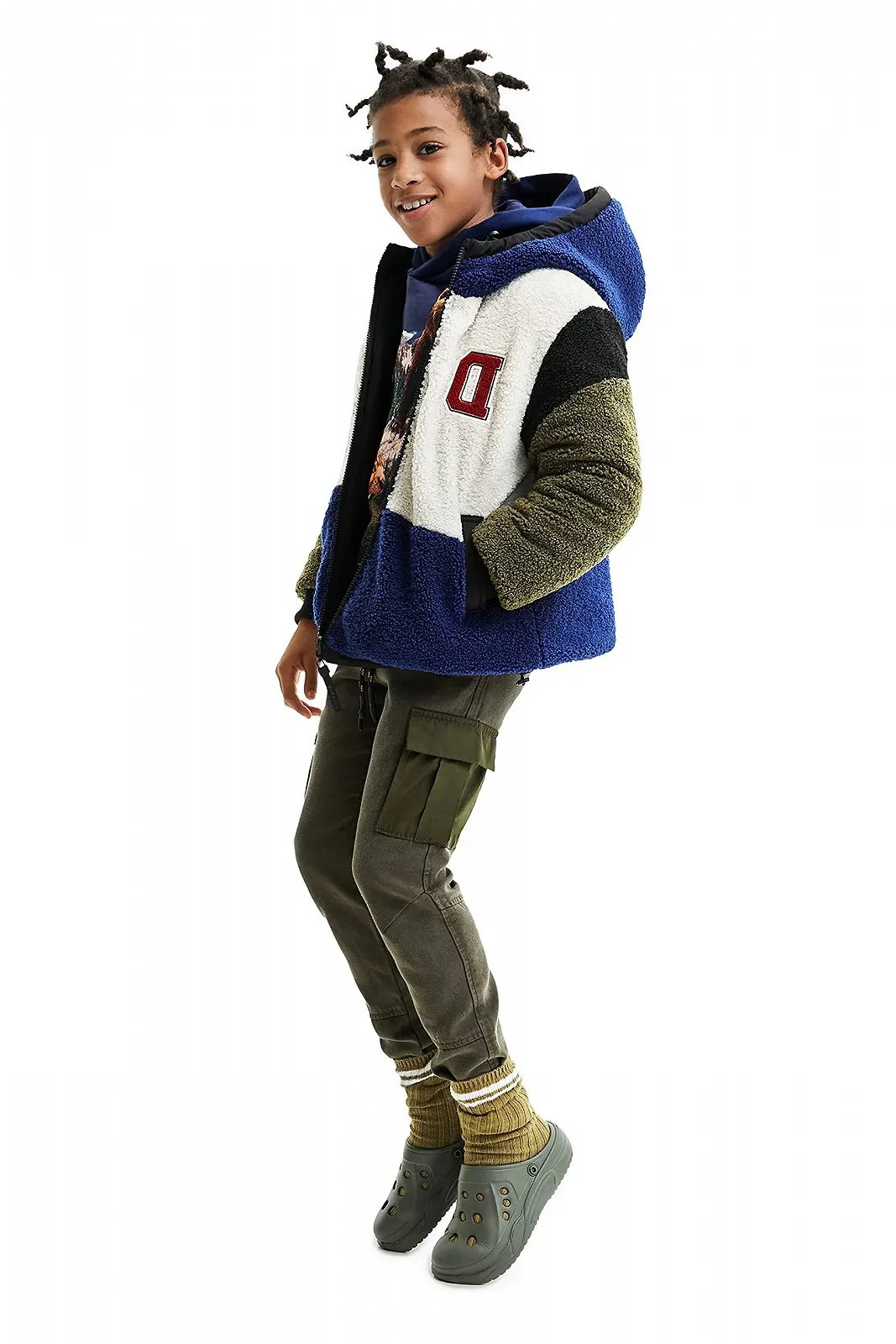 Куртка Desigual Padded_Play 5025 Space Blue, фото №6