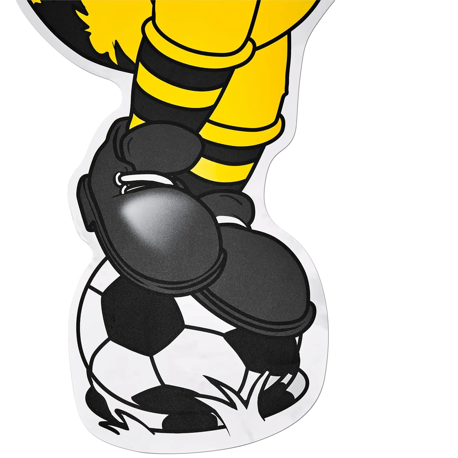 Наклейка на стіну BVB Emma Borussia Dortmund 35.9 x 66.6 см чорна/жовта, фото №5 Наклейка на стіну BVB Emma Borussia Dortmund 35.9 x 66.6 см чорна/жовта, фото №5