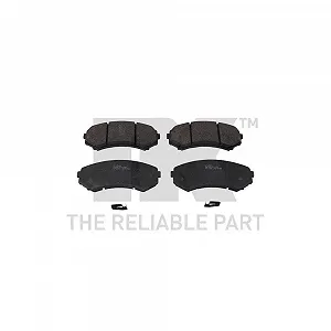 Комплект гальмівних колодок дискового гальма NK 223026 для MAZDA MITSUBISHI NISSAN - Фото 1