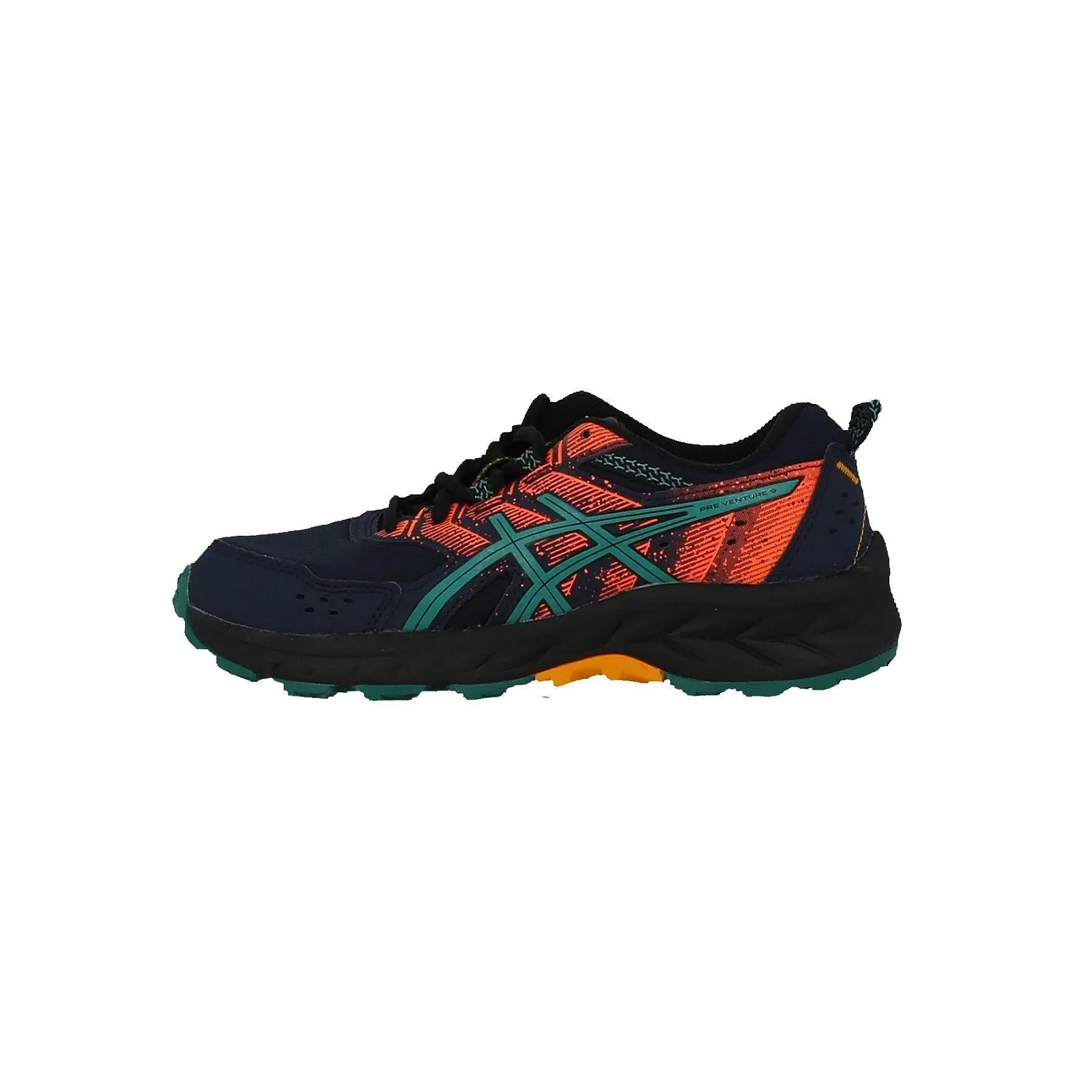 Кроссовки ASICS PRE Venture 9 GS Черный/Белый, фото №1